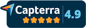Capterra 4.9 stars